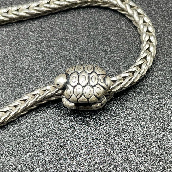 Trollbeads Sterling Silver Turtle Charm - Picture 3 of 3